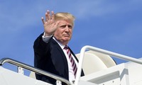Trump inicia visita a Japón