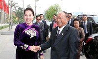 Ketua Parlemen Kerajaan Kamboja mengakhiri kunjungan resmi di Vietnam