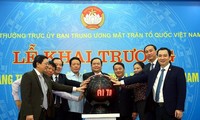 Inauguran sitio web de Frente de la Patria de Vietnam