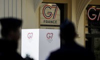 Jefes del G7 debaten en Francia temas internacionales candentes 
