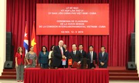 Clausuran la 37 reunión de la Comisión Mixta Intergubernamental Vietnam–Cuba