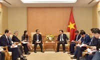 Vicepremier de Vietnam recibe a directivo de organización de amistad de Japón
