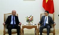 Vicejefe del Gobierno vietnamita recibe a delegación de AISS