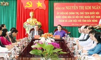 Jefa parlamentaria vietnamita pide a Dak Nong acatar las orientaciones sobre asuntos étnicos