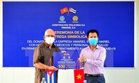 Empresa vietnamita ayuda al pueblo cubano en la lucha contra el covid-19