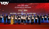Honran los 100 productos y servicios favoritos de Vietnam 