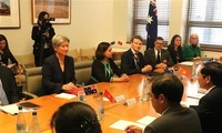 Canciller vietnamita realiza visita de cortesía al primer ministro de Australia
