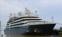 Da Nang da la bienvenida al primer crucero con turistas extranjeros en tiempo postpandémico 