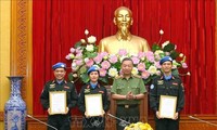 Tres oficiales vietnamitas a misión de mantenimiento de la paz de Naciones Unidas en Sudán del Sur 