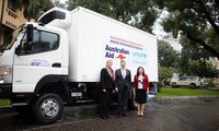 Australia apoya a Vietnam con camiones frigoríficos para transportar vacunas contra el coronavirus