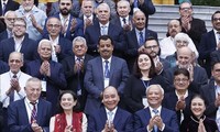 Presidente de Vietnam recibe a los delegados del 22º Congreso del Consejo Mundial de la Paz