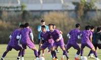 Selección de fútbol de Vietnam recibe apoyo antes de partido en Copa AFF 2022