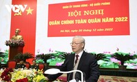 Líder del PCV pide mejorar la calidad general del Ejército Popular de Vietnam ante nueva coyuntura