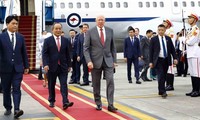 Presidente de Vietnam da la bienvenida al Gobernador General de Australia en visita de Estado