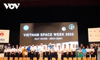 Evento de contacto con astronautas de la NASA en Binh Dinh