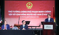 Premier de Vietnam se reúne con connacionales en Estados Unidos