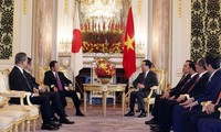 El presidente Vo Van Thuong se reúne con líderes de partidos y parlamentarios japoneses