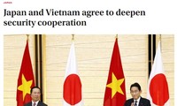 Los medios japoneses informan sobre la visita del presidente Vo Van Thuong