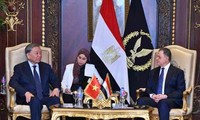 Ministro de Seguridad Pública visita Egipto