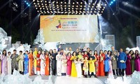 Celebran X Festival del Ao Dai en Ciudad Ho Chi Minh