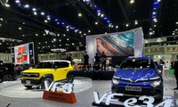 Coches eléctricos de VinFast impresionan en Salón Internacional del Automóvil de Bangkok