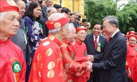 Presidente To Lam recibe a delegación de Asociación de Personas Mayores 