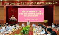Jefe del Estado trabaja con líderes de la provincia de Cao Bang