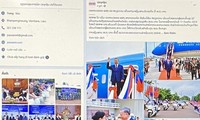 Amplía repercusión mediática de visita del presidente vietnamita a Laos