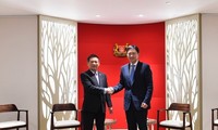 Vietnam y Singapur firman memorando sobre cooperación en mercado de valores