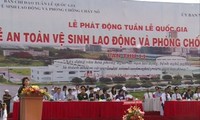 越南劳动卫生安全与防火防暴国家行动周活动正式启动