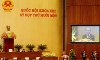 越南选民高度评价13届国会任期活动