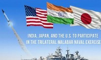 日本和印度同意推动与美国的三方国防合作