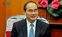 越南祖国阵线中央委员会主席阮善仁对韩国进行友好访问