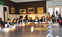 越南政府副总理王庭惠圆满结束对比利时和欧盟的访问行程