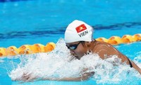 越南游泳运动员阮氏映圆夺2金 打破两项AIMAG 纪录