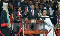 肯尼亚新总统承诺统一祖国