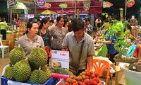 越南最大有机食品生产企业参加越南优质商品博览会