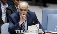 美英法空袭叙利亚：叙利亚常驻联合国代表贾法里予以强烈谴责