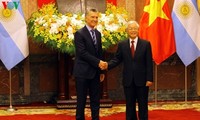 越南和阿根廷加强友好合作