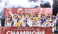 越南国家女子足球队夺得东南亚女子足球锦标赛冠军