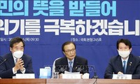 韩国国会议员选举 执政党获压倒性胜利