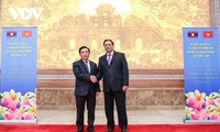 老挝总理潘坎·维帕万圆满结束对越南的正式访问