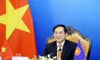 越南外长裴青山访柬具体化两国高层领导人达成的协议