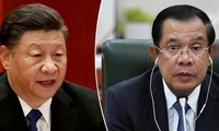 柬埔寨首相洪森同中国国家主席习近平通电话