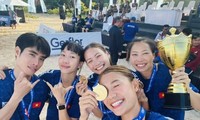 2023年亚洲沙滩手球锦标赛: 越南女子沙滩手球队夺冠