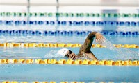 越南游泳队在第12届东南亚残疾人运动会第一个正式比赛日上夺得两枚金牌