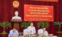 Le vice-Premier ministre Trinh Dinh Dung à Binh Thuan