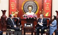 Le nouvel ambassadeur de Chine reçu par Nguyên Thiên Nhân