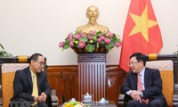 Pham Binh Minh reçoit l’ambassadeur de Thaïlande 