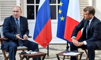 Conférence de presse de Vladimir Poutine et Emmanuel Macron
